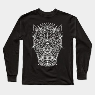 Skull Black Long Sleeve T-Shirt